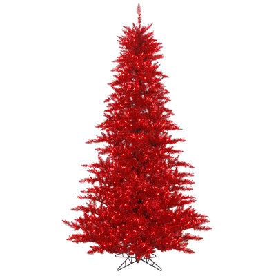 Lighted Fir Christmas Tree