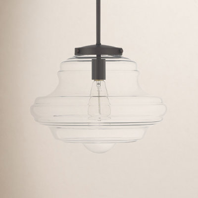 Marah 1 - Light Single Dome Pendant in Oil Rubbed Bronze