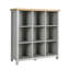 Rappaport  9 Cube Bookcase Storage Shelving Unit 36mm Thick Top