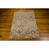 Nikhil Hand-Tufted Latte Area Rug