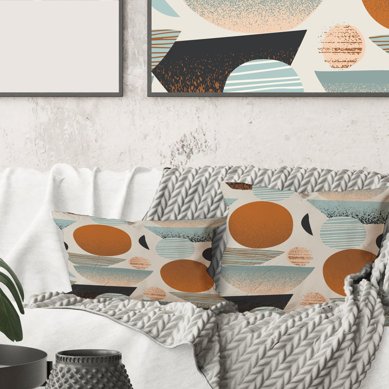 Abstract Throw Pillow