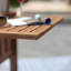 Chaise de patio avec coussins