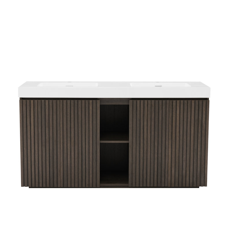 Meuble-lavabo autoportant Galan
