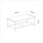 Geralynn Four Leg Coffee Table
