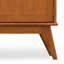 Meuble télé de style Mid-Century en bois massif brun de 72 po Draper pour téléviseur de 80 po ou moins