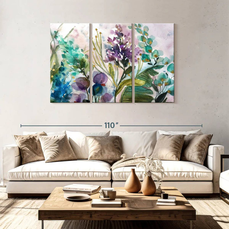 Harnek Exotic Plant Life, 48" H x 74" W