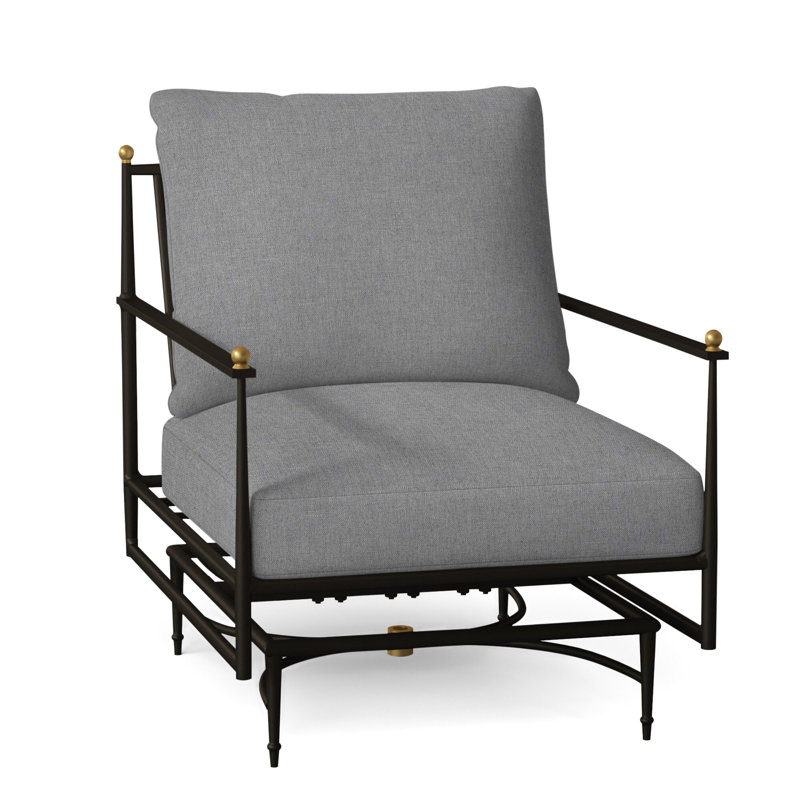 Méridienne en aluminium Roma, Sunbrella® ‑ lin neige, Pas de soudure, Standard Plus