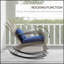 Chaise berçante en osier Adirondack Outsunny-291747492-291747488
