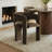 5-Piece Mid-Century Round Dining Set For 4-2043286136