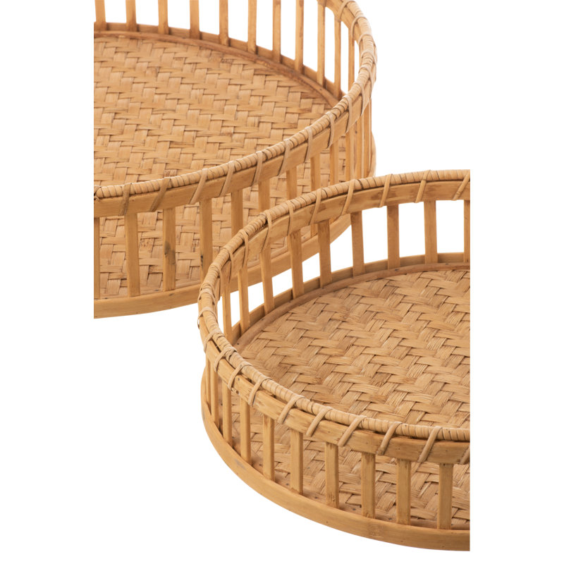 Halwarth Bamboo Tray - Set of 3