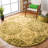 Eaton Wyndham Hand Tufted Wool/Viscose Geometric Rug in Beige/Green-30033417