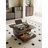 Lift Top Coffee Table With Lockable Casters Base, Storage Drawer And Hidden Storage Compartment