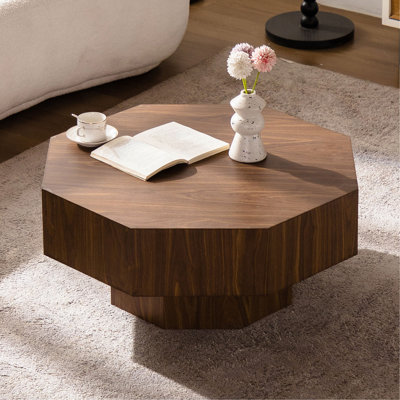 Table basse octogonale 30,51 po