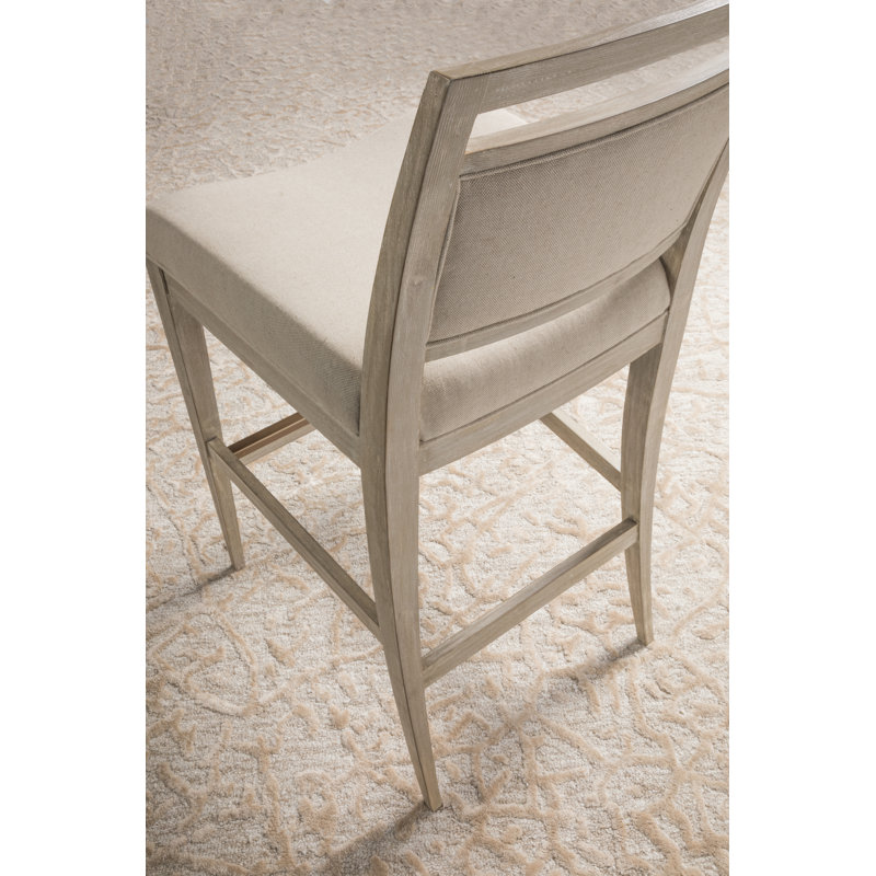 Cohesion Upholstered Counter Stool, Bianco, Bar Stool (30.5" Seat Height)