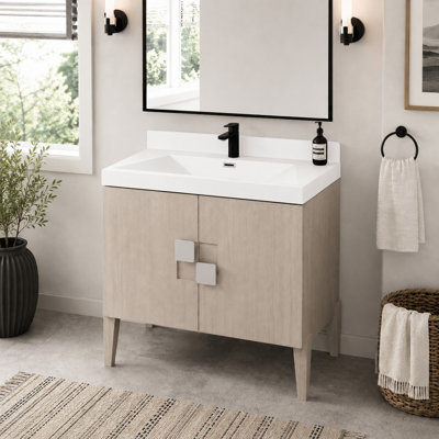 Ensemble de meuble-lavabo simple 31 po Fetnete