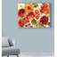 « summer jardin red », reproduction de peinture à l’acrylique sur toile tendue-33537883