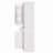 Freestanding Bathroom Storage Cabinet with 2 Different Size Doors and Adjustable Shelf-334781860