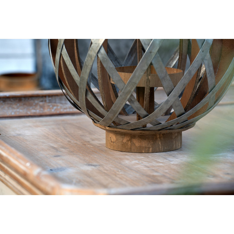 Decorative Lantern With Handle, Wooden Lantern For Indoor Outdoor, Home Garden Wedding