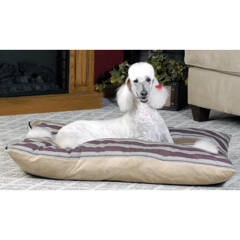 Classic Single-Seam Dog Bed, 43" x 56", Vert / Marron