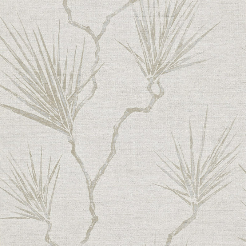 Anthology Peninsula Palm 10.05m x 68.6cm Wallpaper Roll, Truffle