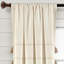 Paire de rideaux semi-transparents avec passe-tringle -1798734825-1798734829