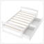 Lit plateforme simple avec deux tiroirs-115693397