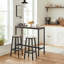 Bar Stool with Metal Frame and Footrest-2105060656