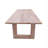 Mejse Mango Rectangular Solid Wood Top with Solid Wood Base Dining Table-220404085