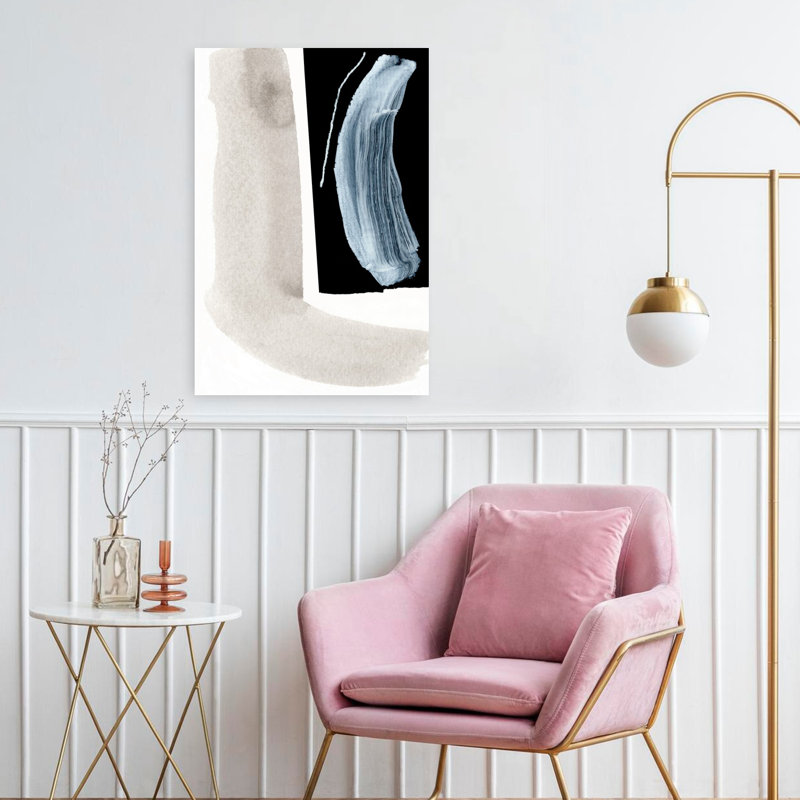 Art contemporain contemporain abstrait, H 24 po x l 16 po