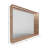 DAX Lineal Wide Mirror LED Light, Oak-106736438