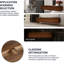 Armoire de salle de bain 60 po Brown Soft