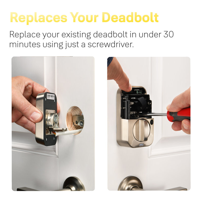 Yale Assure Lock 2 Key-Free Touchscreen With Bluetooth, Satin Nickel