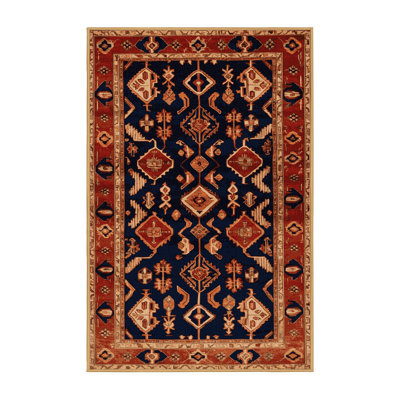 Machine Washable Persian Brown Area Rug