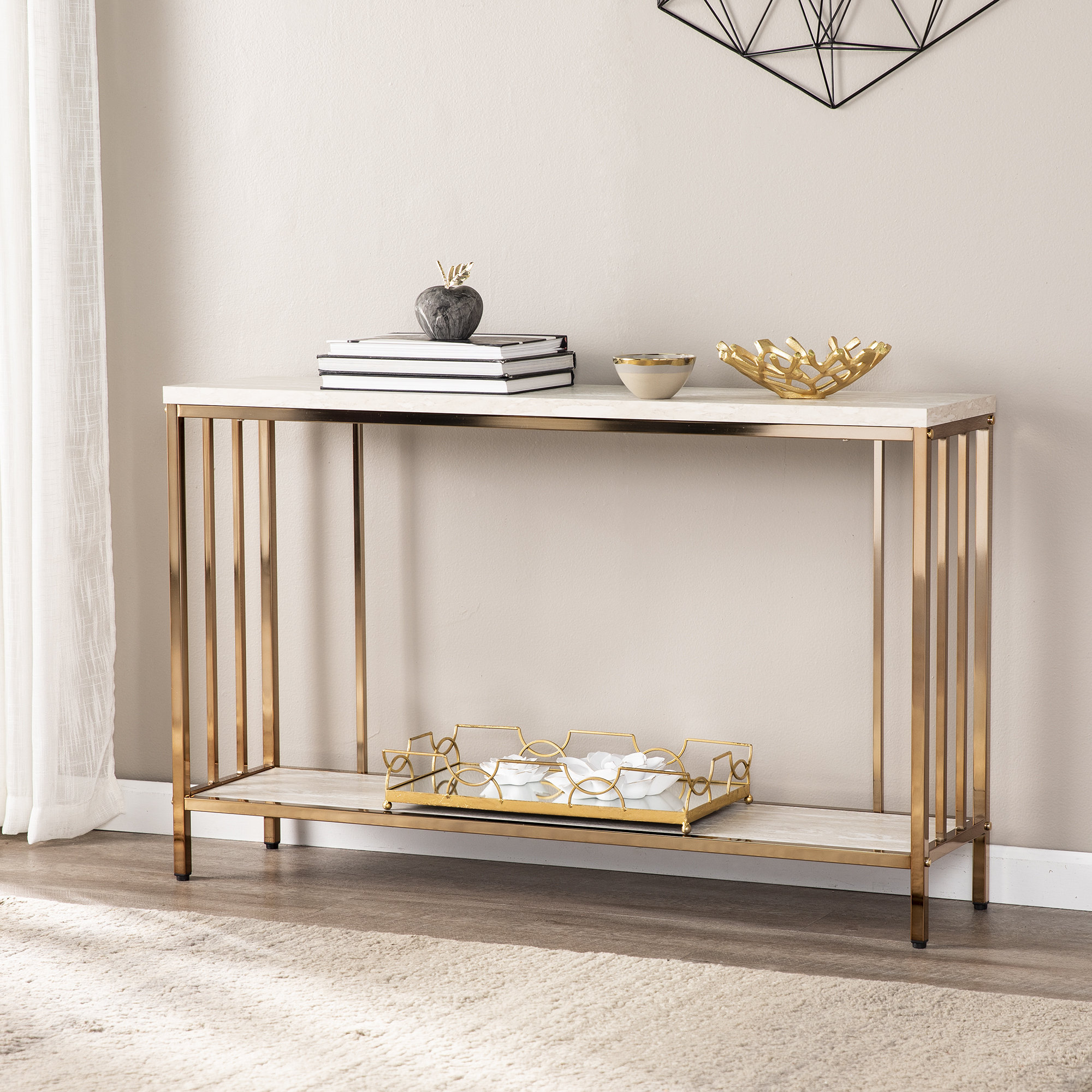 House of Hampton® Caputo 47.5'' Console Table & Reviews - Wayfair Canada