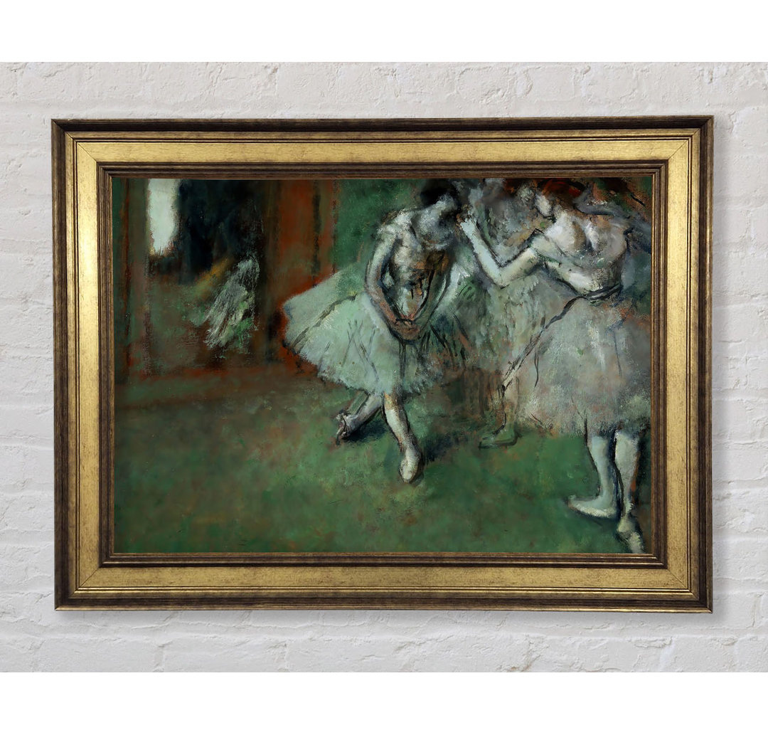 Degas Eine Gruppe von Tänzern - Einzelner Bilderrahmen Kunstdrucke