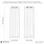 Linen Blend Blackout Curtain Panel Pair-1157978791-1157978790