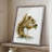 Harvest Squirrel Framed Print - Solid Wood-672776980