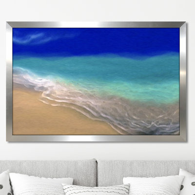 «Beach Scene», reproduction d'art
