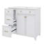 Meuble-lavabo 36 po avec lavabo en céramique-462969163