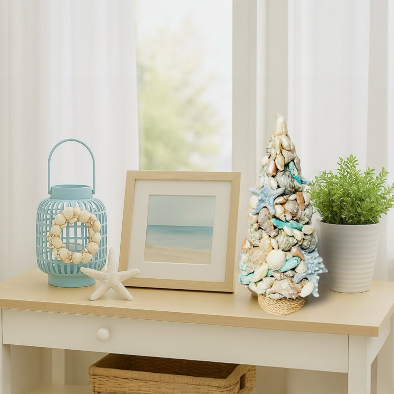 Coastal Shell Tabletop Tree