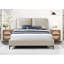 Grand lit tapissier bleu-309364774-309364772