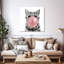 Kitty Bubble Gum - impression sur toile tendue-64895924