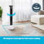 Silentnight Airmax Oscillating Quiet Tower Fan with Remote Control
