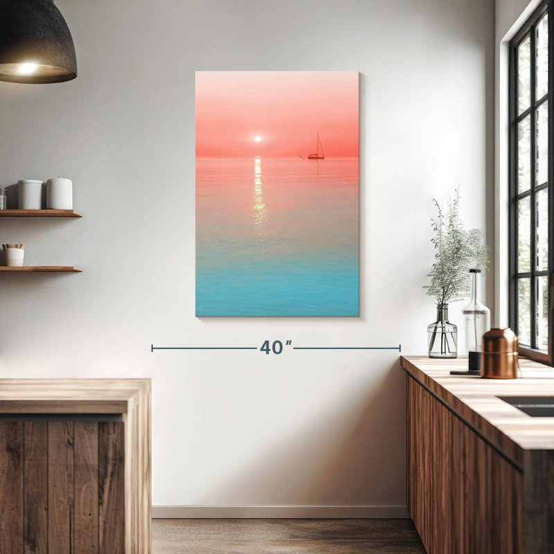 Gillard Coral Sea Sunrise, H 39 po x l 26 po
