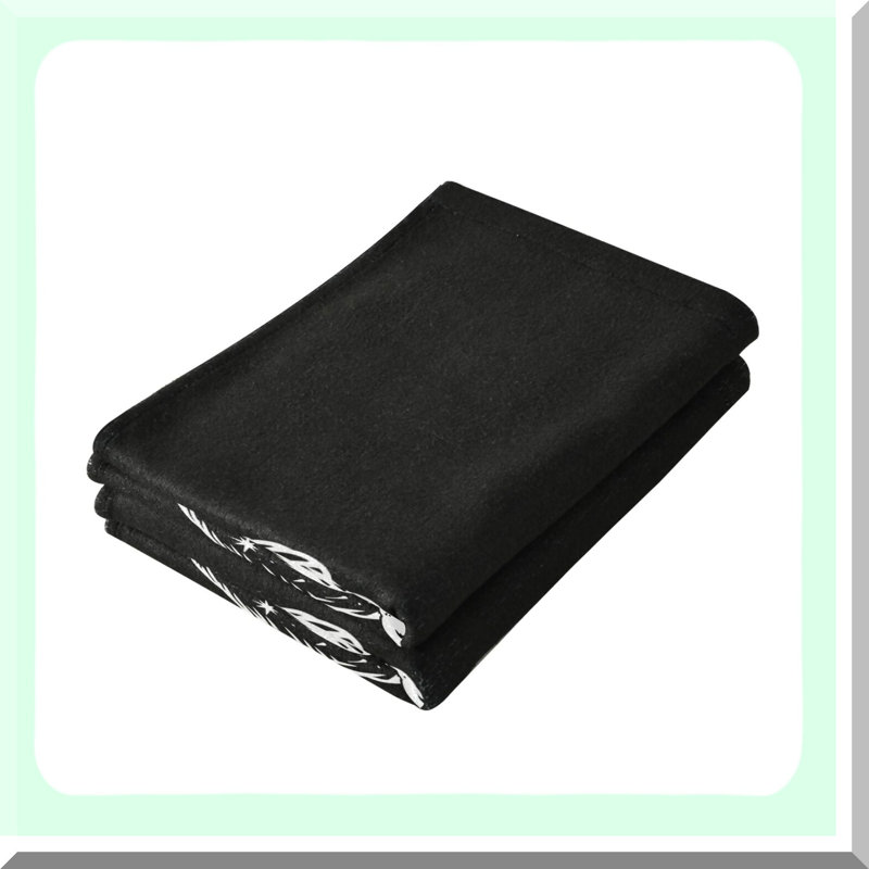 Skull Love Heart Hand Towels - Soft & Absorbent Set for Home, Bathroom, Kitchen, Gym, Beach - 28.3x14.4 Inches