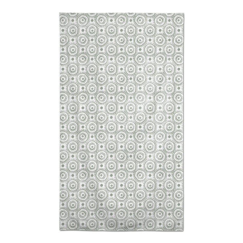 Nappe géométrique, Vert