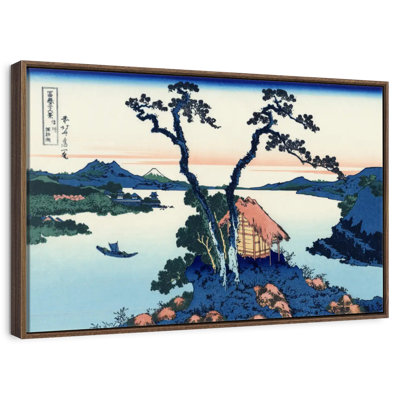 Lake Suwa In The Shinano Province