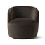 Fauteuil d'appoint pivotant en velours 27 po (ensemble de 2)-119342565