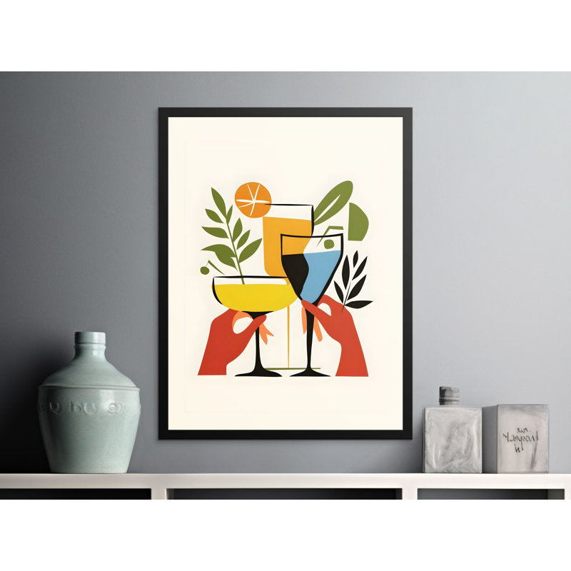 Yasmina Floater Frame Print, 32x48
