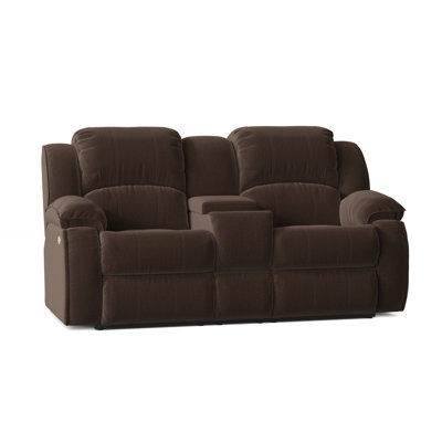 Cagney 78'' Upholstered Power Reclining Loveseat